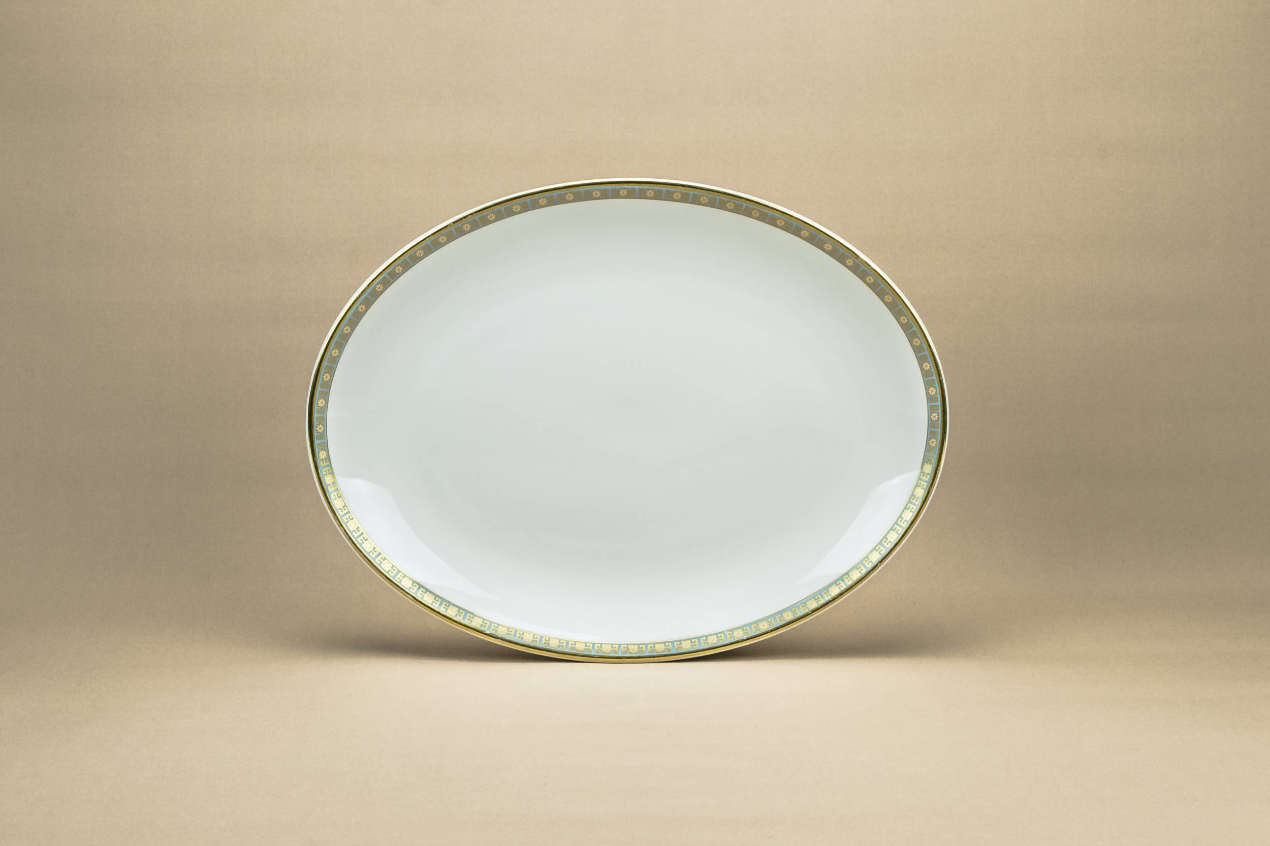 Elegant White Porcelain — Athens Royal Doulton platter