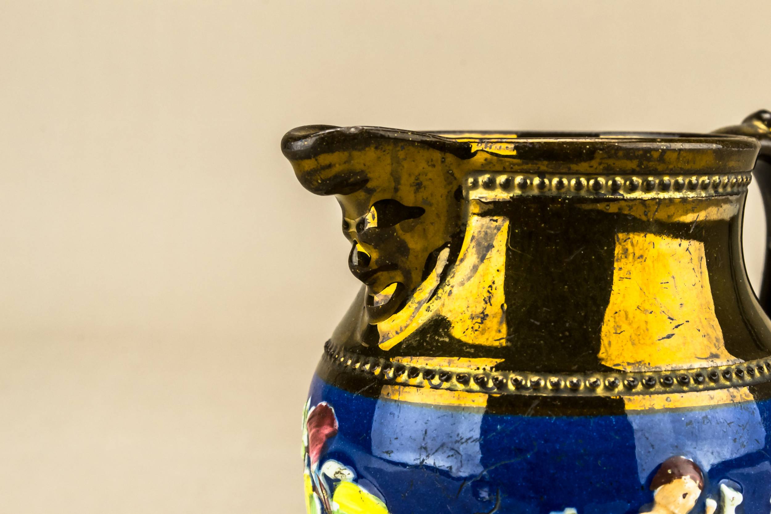Ml Late Georgian — Small lustre milk jug 2