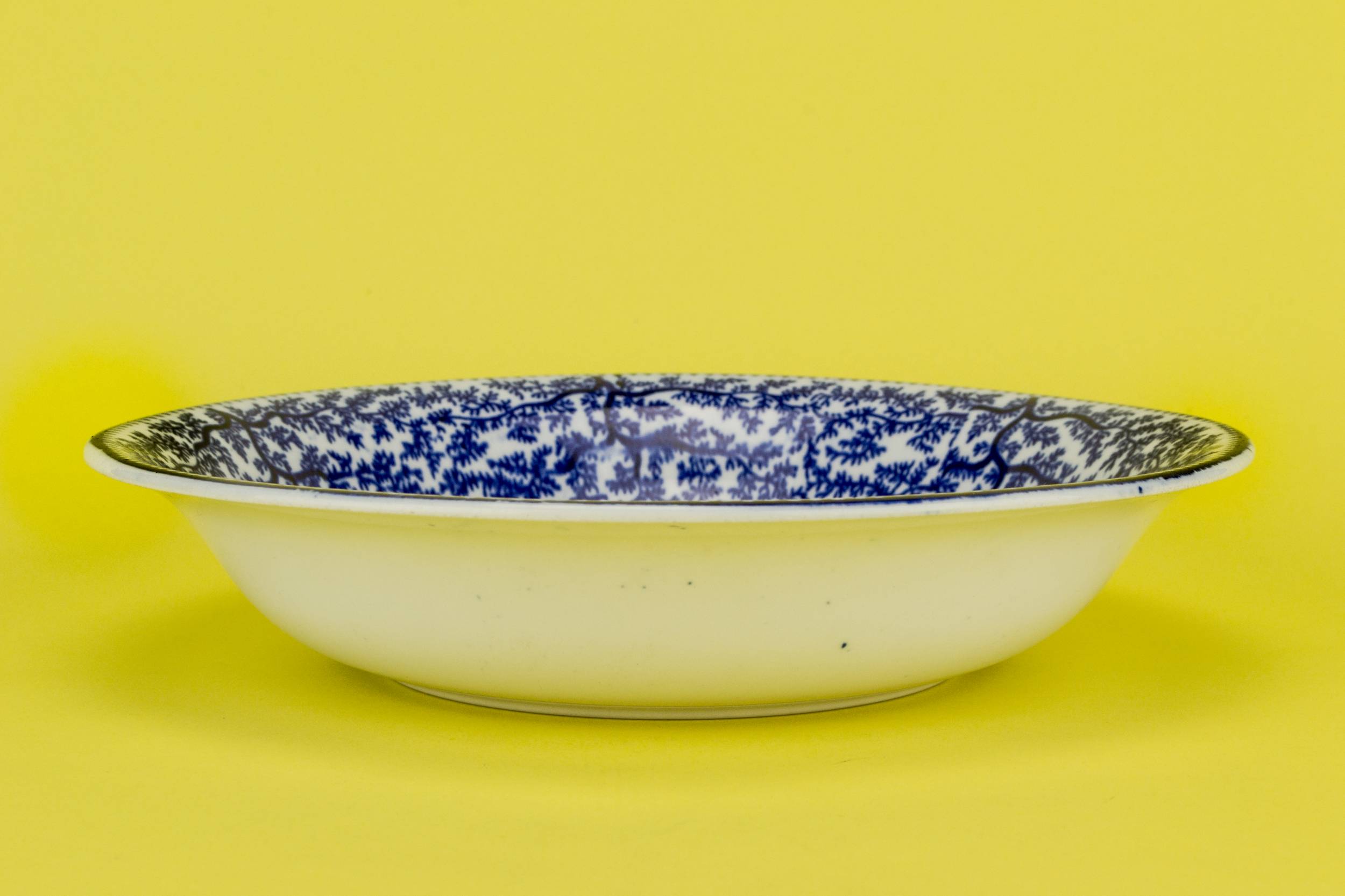 Blue Ceramic Floral — Blue and white serving bowl 3