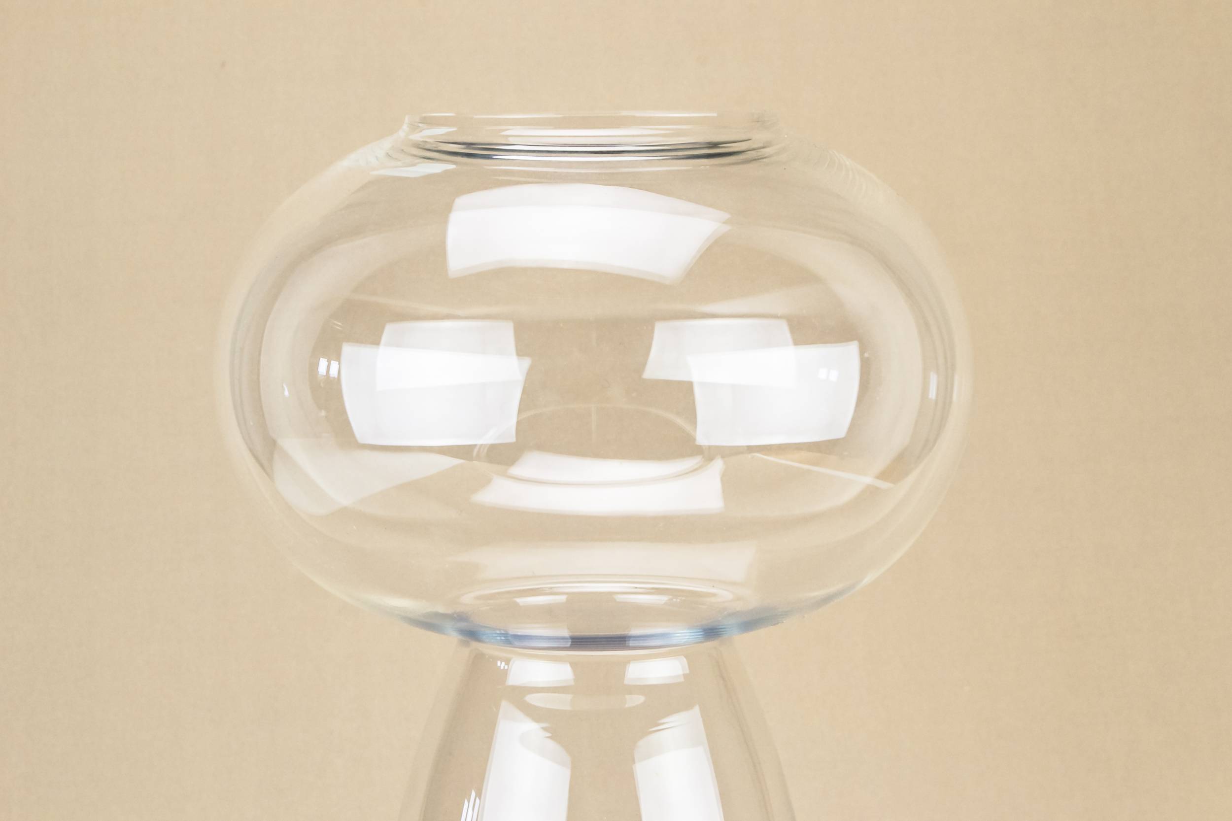 Opulent Vintage Minimalist — Blue glass vase 2
